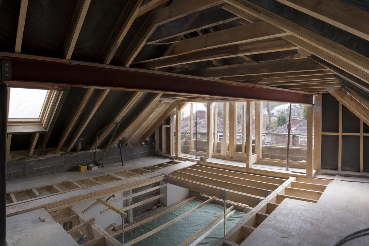 Case Study: Loft Conversion Steels — Ridge and Floor Beams